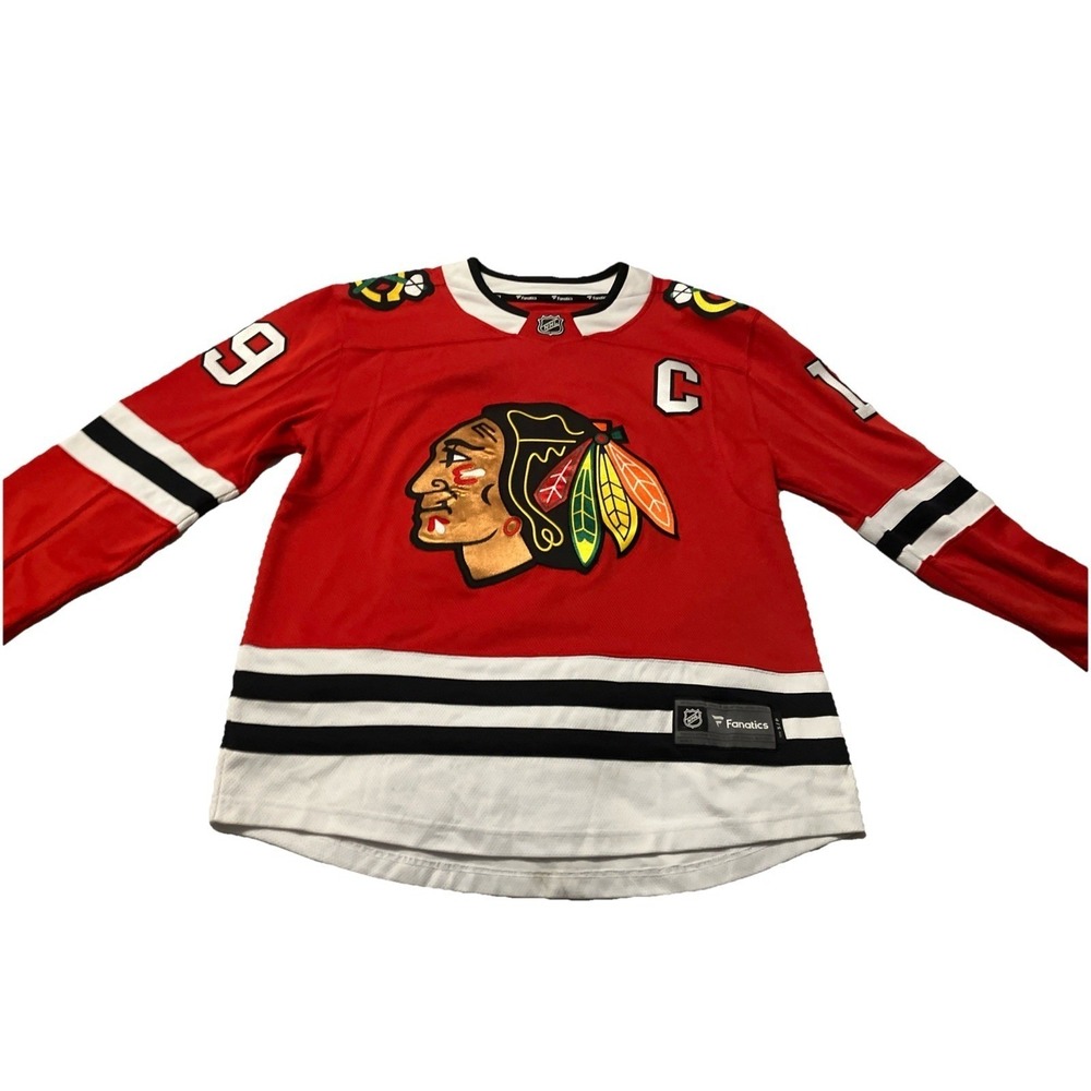 Jonathan Toews Chicago Blackhawks Fanatics home jersey size Small
